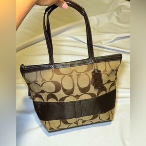 Vintage Y2K coach tote shoulder bag